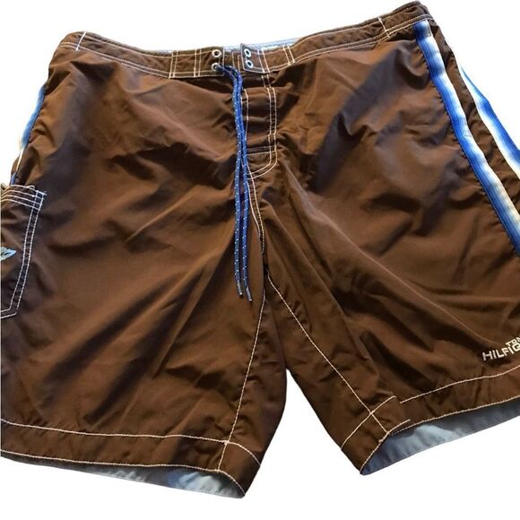 Tommy Hilfiger size XL lined swimming trunks excellent condition - Picture 1 of 2